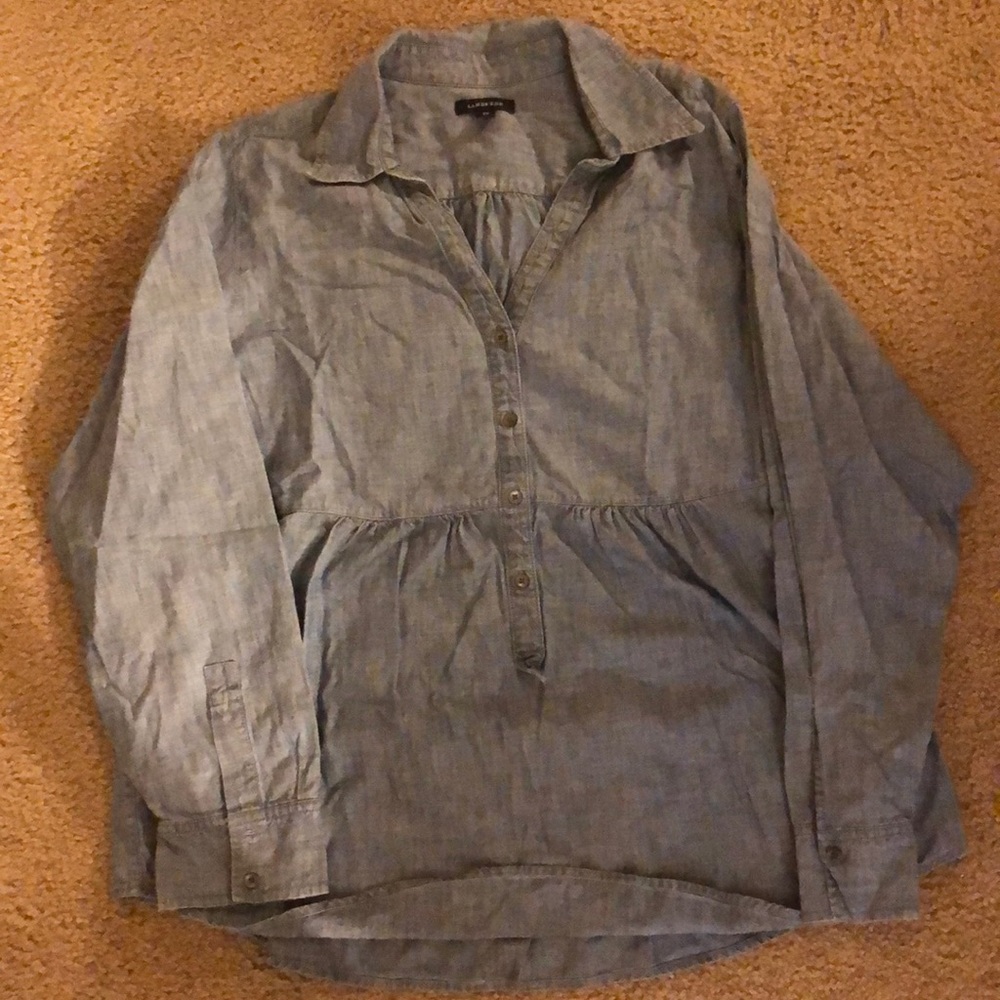 Lands End Chambray Tunic